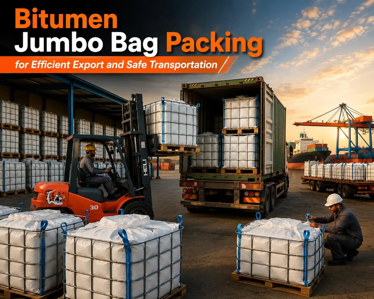 Tiger Bitumen jumbo bags